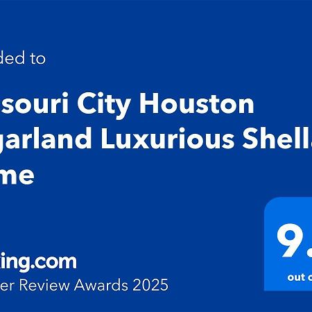 Missouri City Houston Sugarland Luxurious Shella Home 외부 사진